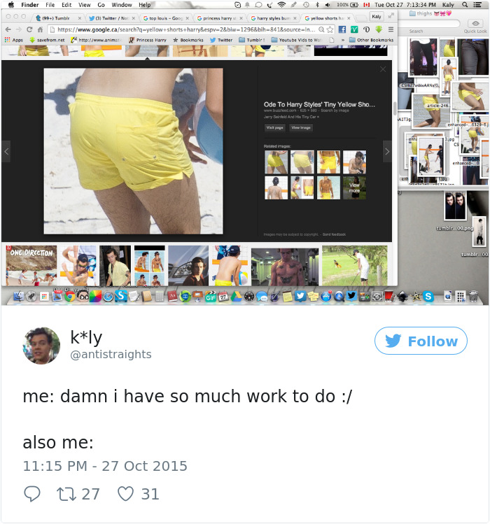 Procrastination Tweet