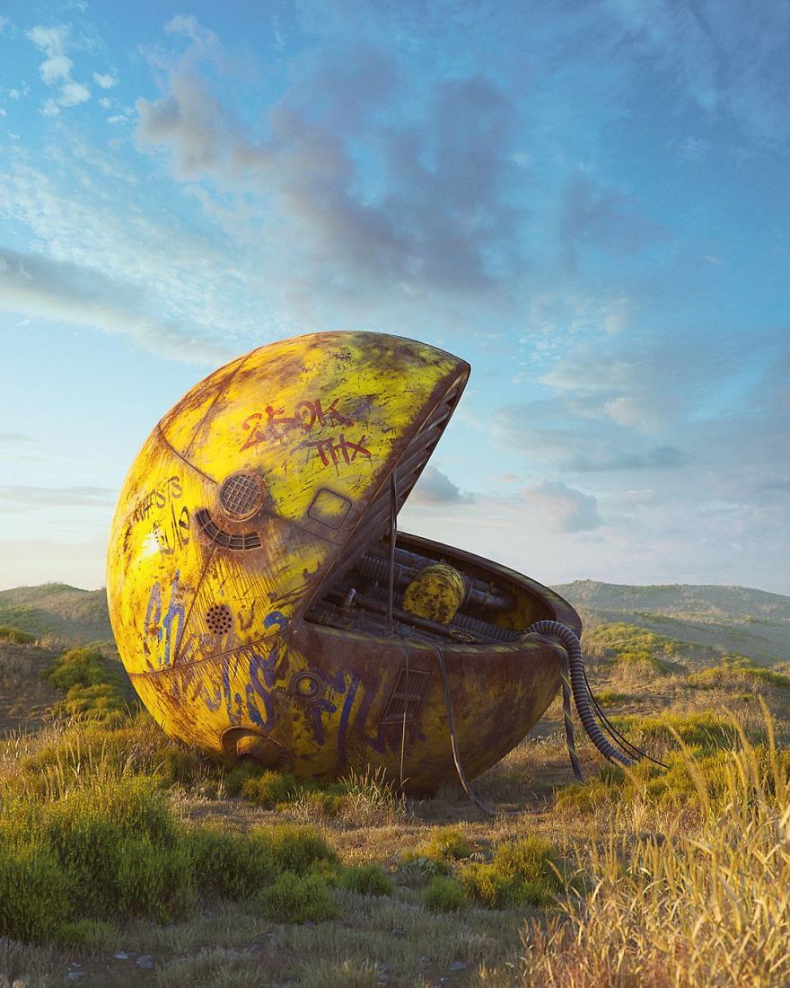 Pop Culture Apocalypse In Amazing Digital Art By Filip Hodas