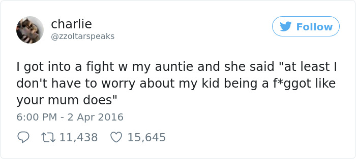 Aunt Makes Homophobic Comment To Her Niece, Regrets It Immediately Aunt Makes Homophobic Comment To Her Niece, Regrets It Immediately