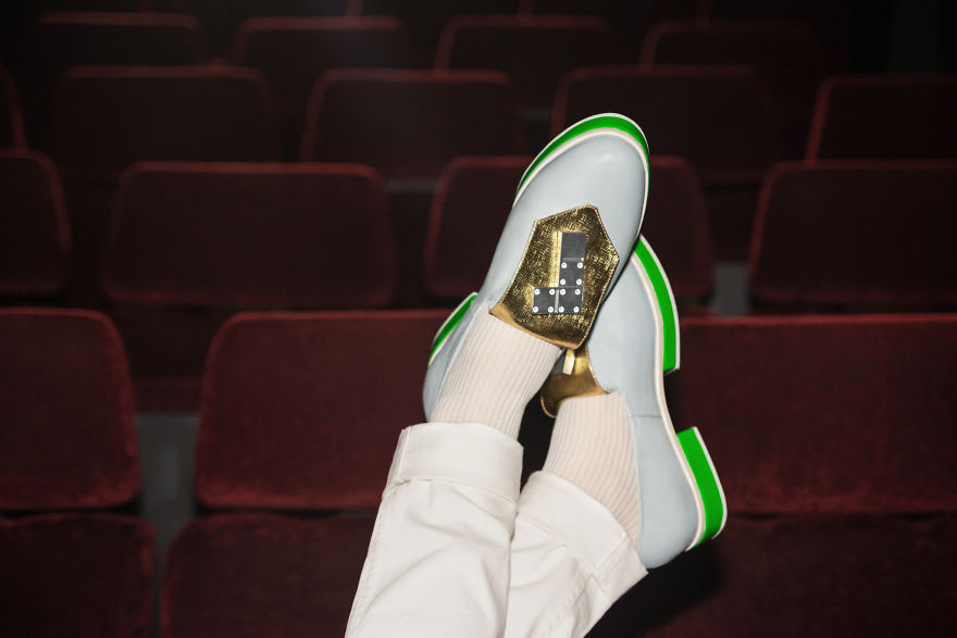 Quirky Shoes That I Made From Sentimental Childhood Things