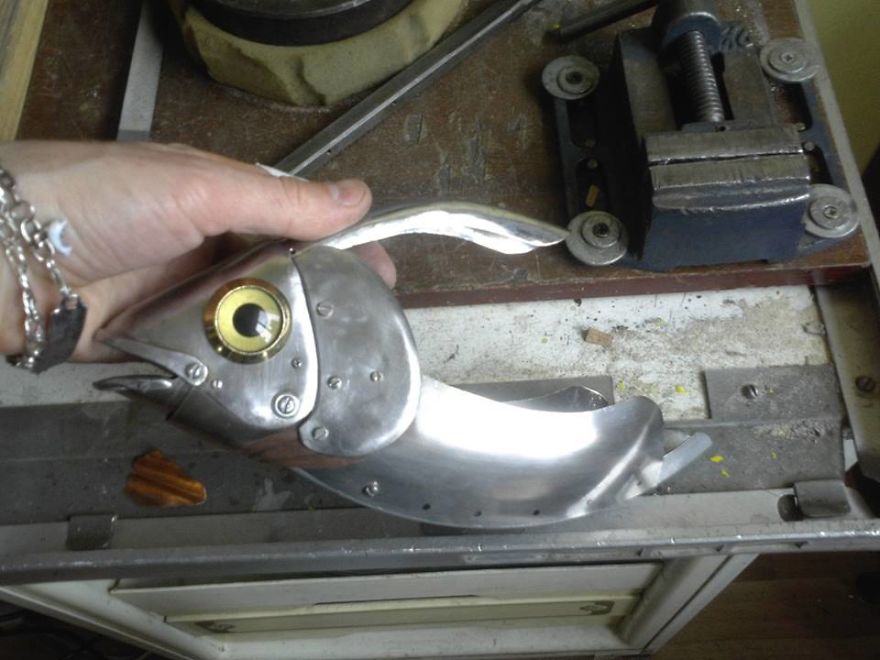 Russian Artist Creates Steampunk Animals From Old Car Parts, Watches And Electronics (+New Pics)