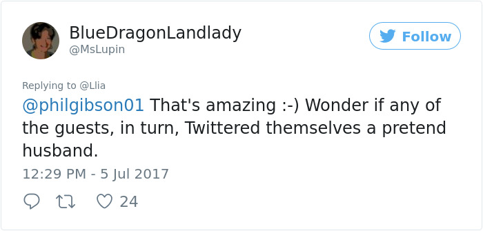 Woman Asks Twitter If There's A Man Who Wants To Be Her Wedding Date, 3 Years Later... Woman Asks Twitter If There's A Man Who Wants To Be Her Wedding Date, 3 Years Later...