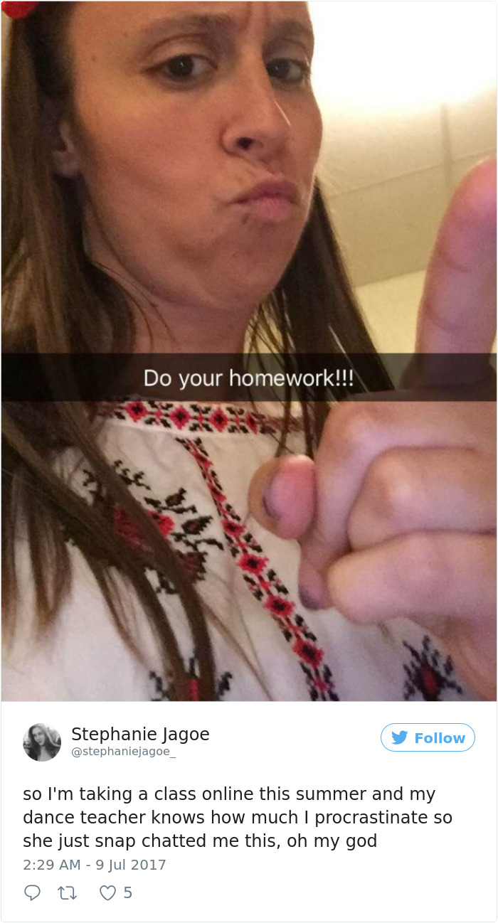 Procrastination Tweet