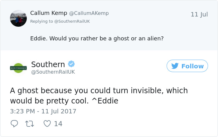 Railways Twitter
