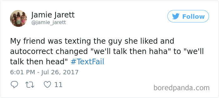 Textfail Tweet
