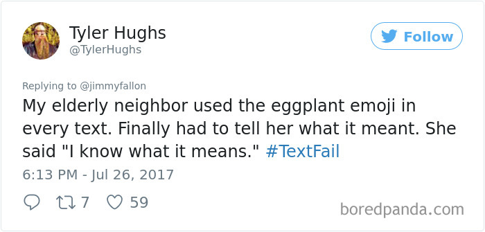 Textfail Tweet