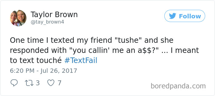 Textfail Tweet