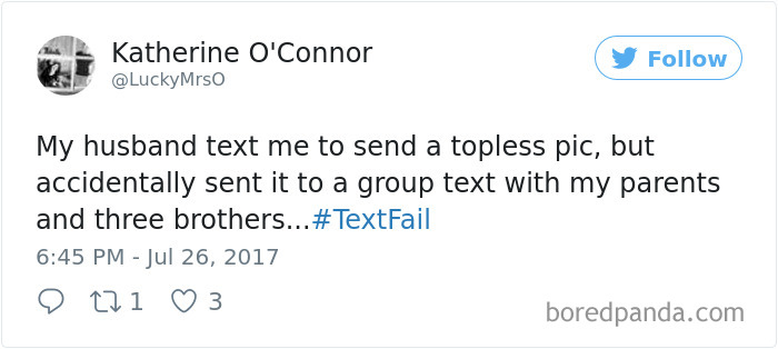 Textfail Tweet