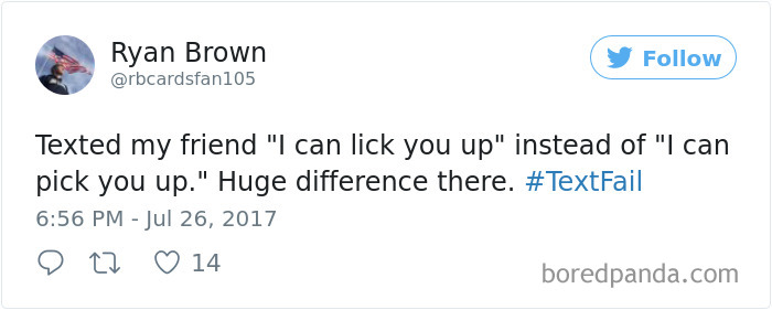Textfail Tweet