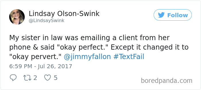 Textfail Tweet