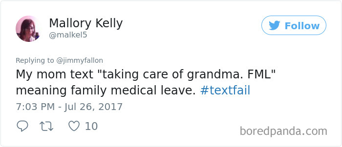 Textfail Tweet