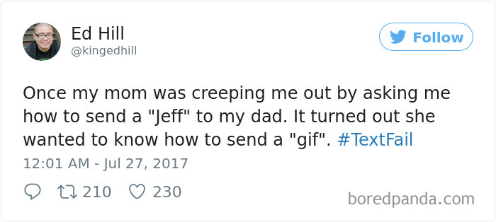 Textfail Tweet