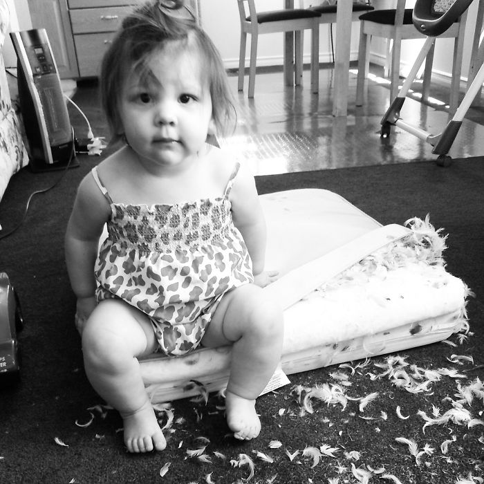 I Couldn't Get Mad At Her, She Was Too Cute.