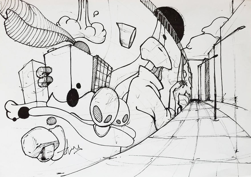 Amazing Illustrations From Georgian Artist Zuka