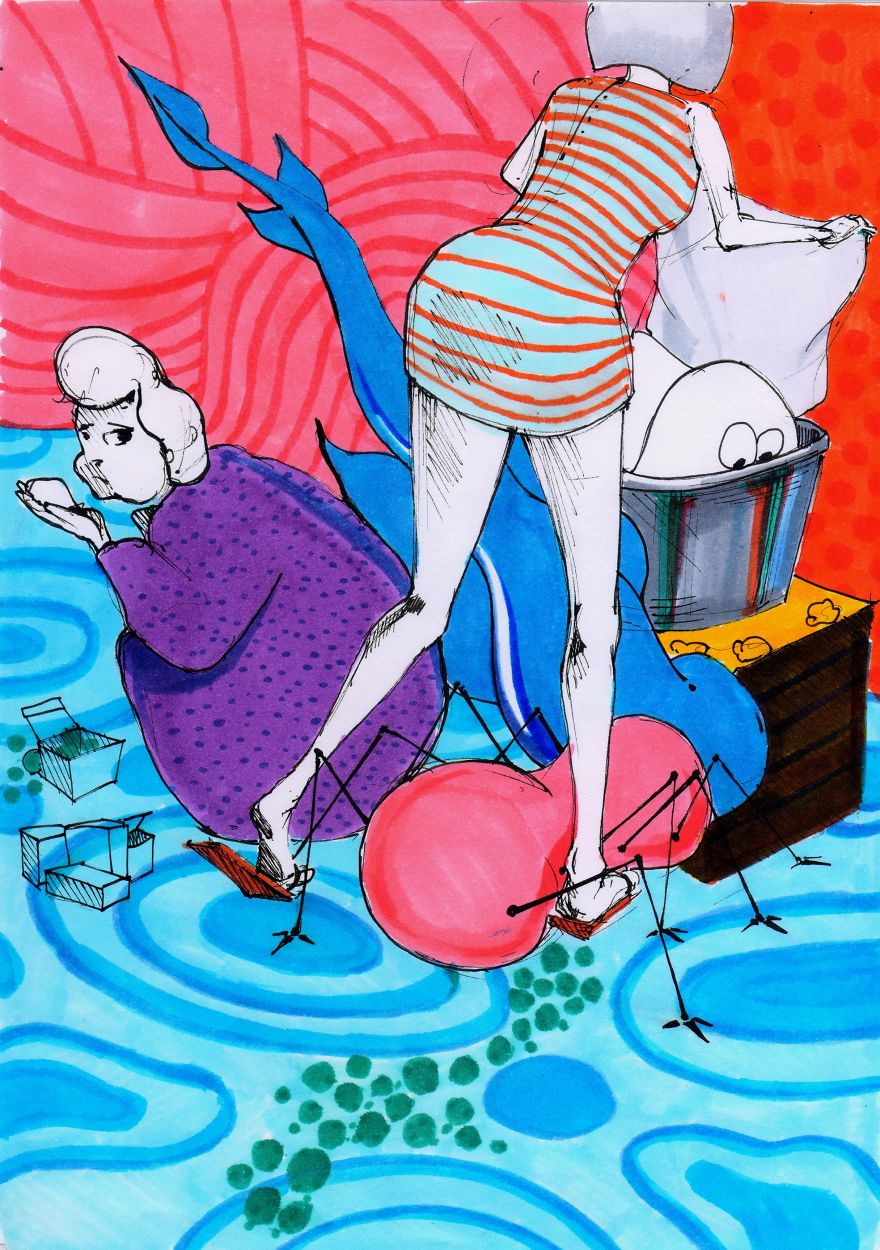 Amazing Illustrations From Georgian Artist Zuka