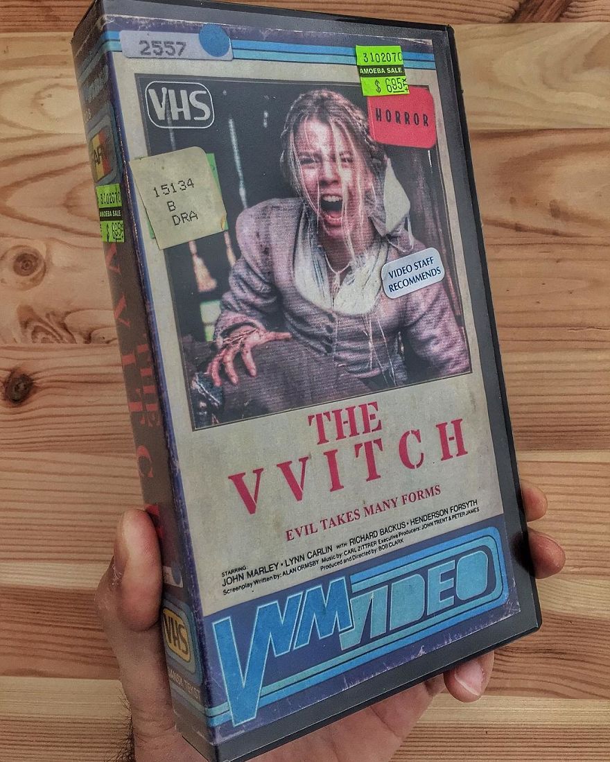 Artist Creates Vhs Covers For Recent Movies And Series And The Result Is Impressive