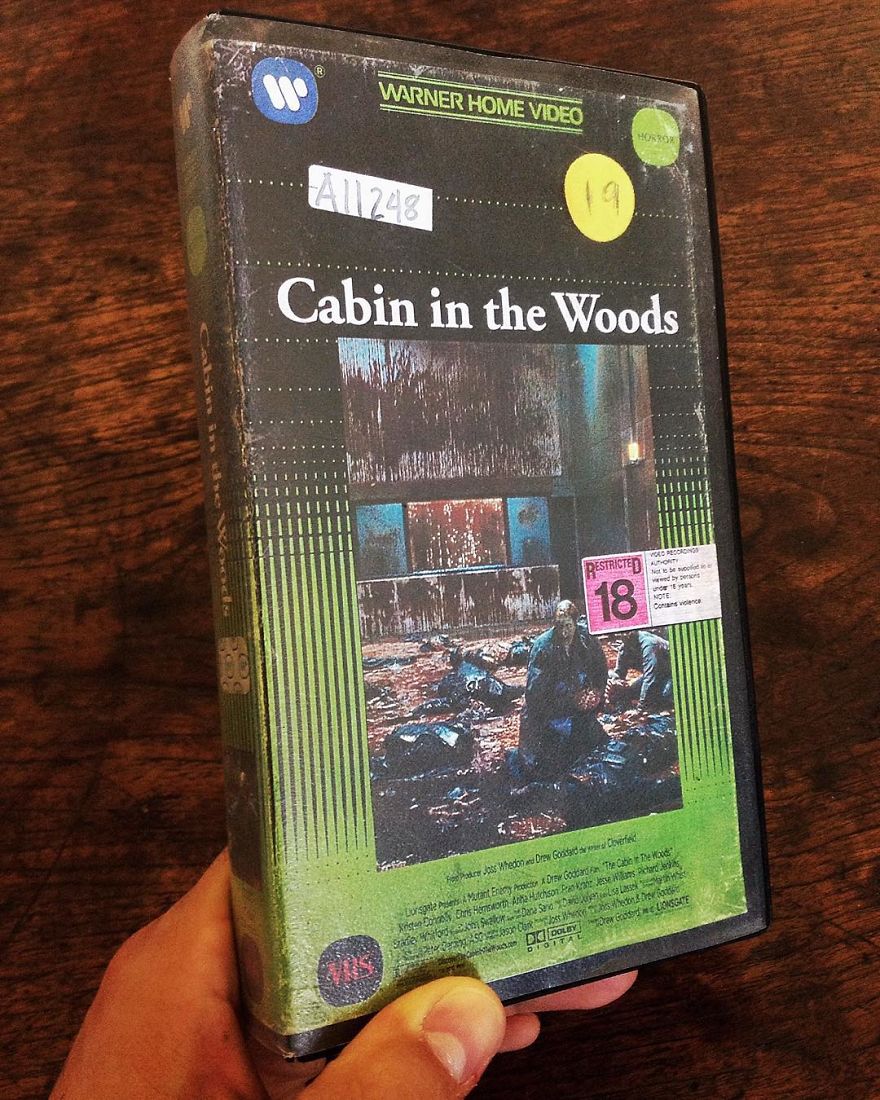 Artist Creates Vhs Covers For Recent Movies And Series And The Result Is Impressive