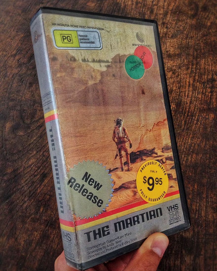 Artist Creates Vhs Covers For Recent Movies And Series And The Result Is Impressive