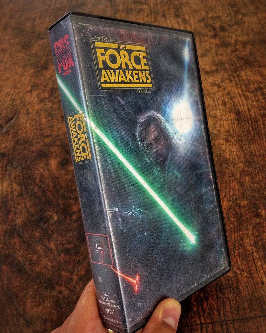 Artist Creates Vhs Covers For Recent Movies And Series And The Result Is Impressive