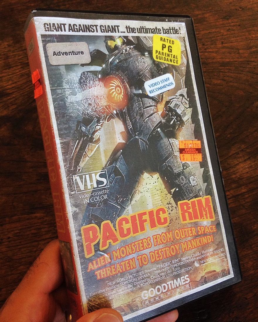 Artist Creates Vhs Covers For Recent Movies And Series And The Result Is Impressive