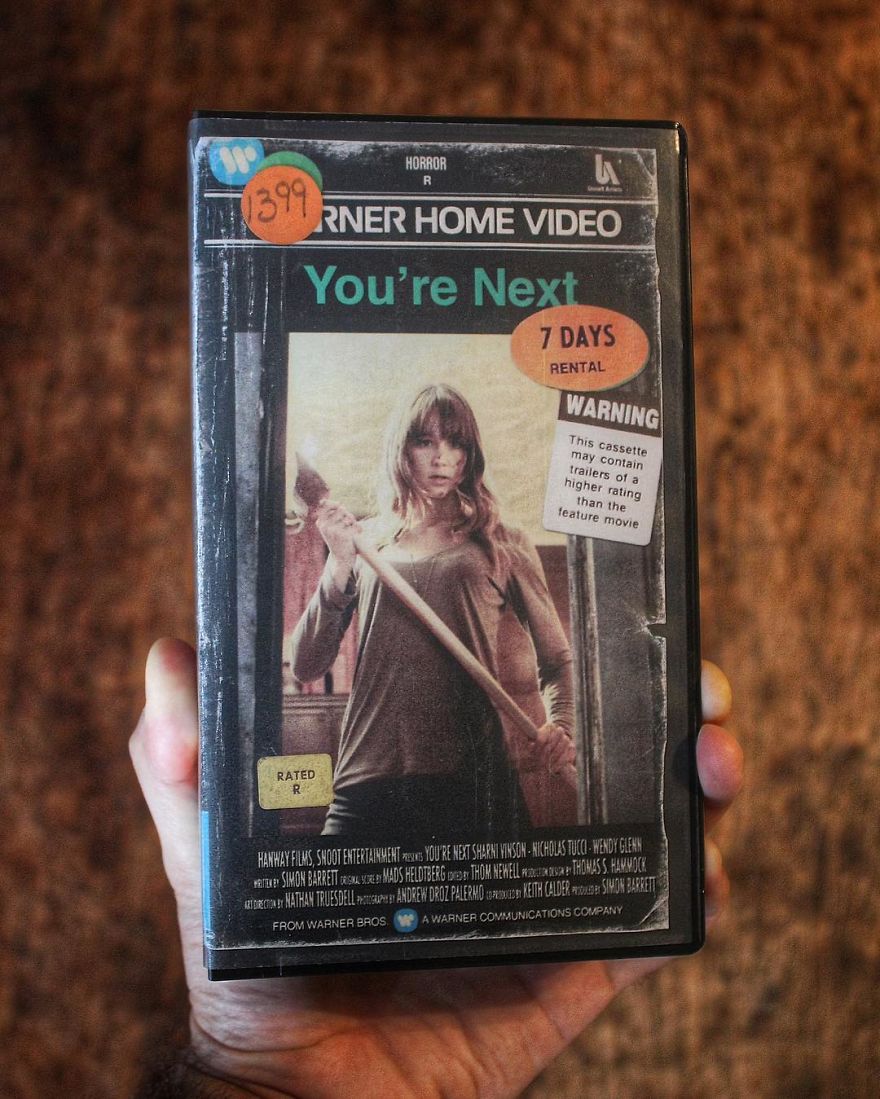 Artist Creates Vhs Covers For Recent Movies And Series And The Result Is Impressive