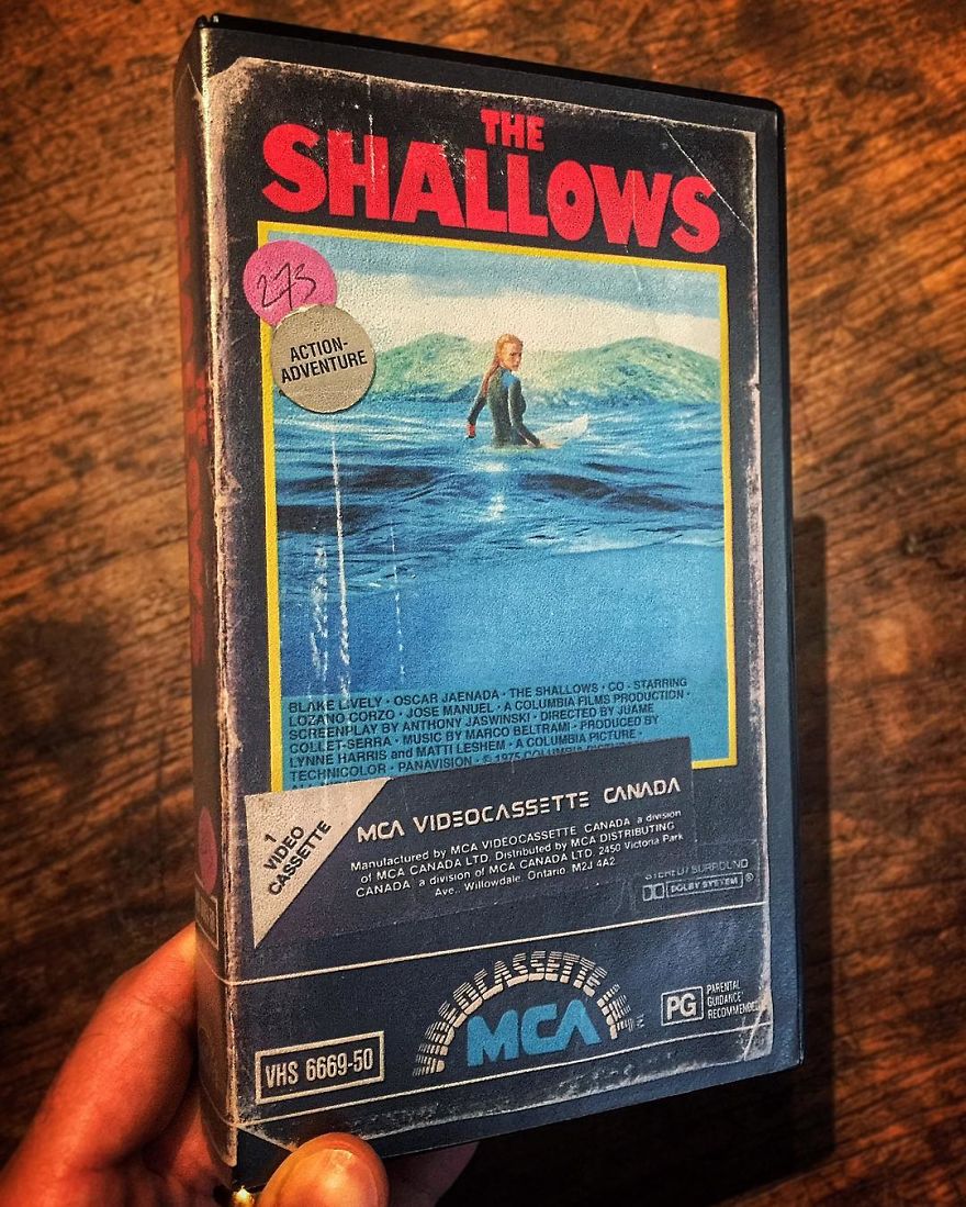 Artist Creates Vhs Covers For Recent Movies And Series And The Result Is Impressive