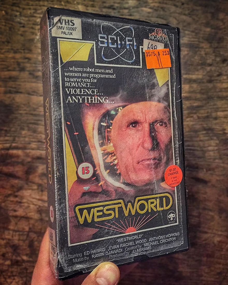 Artist Creates Vhs Covers For Recent Movies And Series And The Result Is Impressive