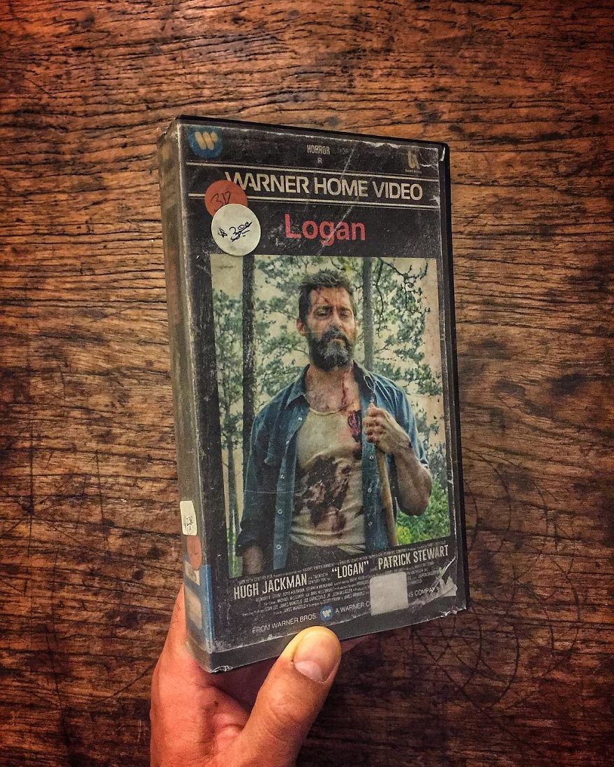 Artist Creates Vhs Covers For Recent Movies And Series And The Result Is Impressive