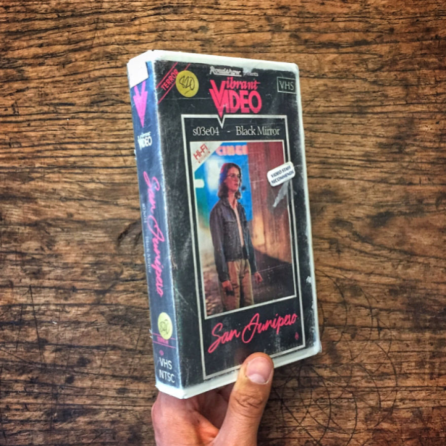 Artist Creates Vhs Covers For Recent Movies And Series And The Result Is Impressive