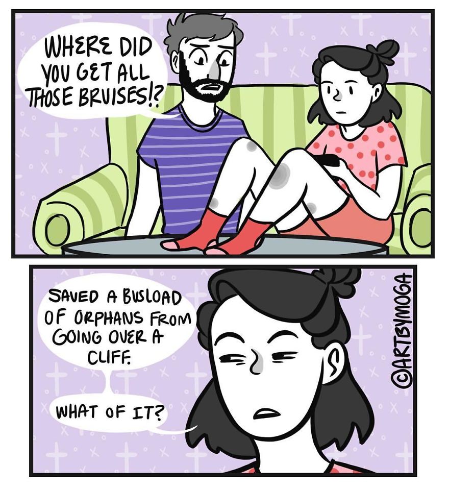 When You Bruise Easily And Are Too Lazy To Explain Why...