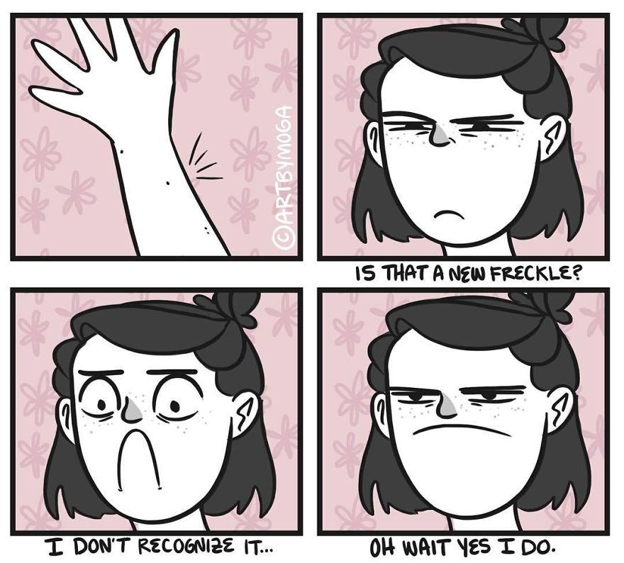 The Struggles Of Being Freckled...