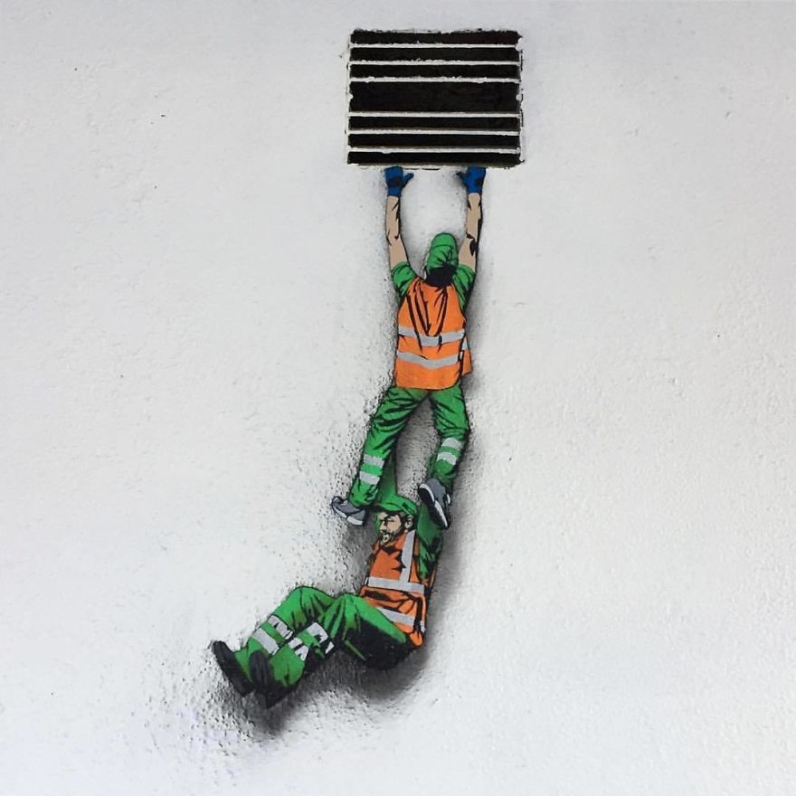 It's Not Because We Are In Trouble That We Can't Have Fun! This Is The Last Piece I Painted Last Year In Stavanger For