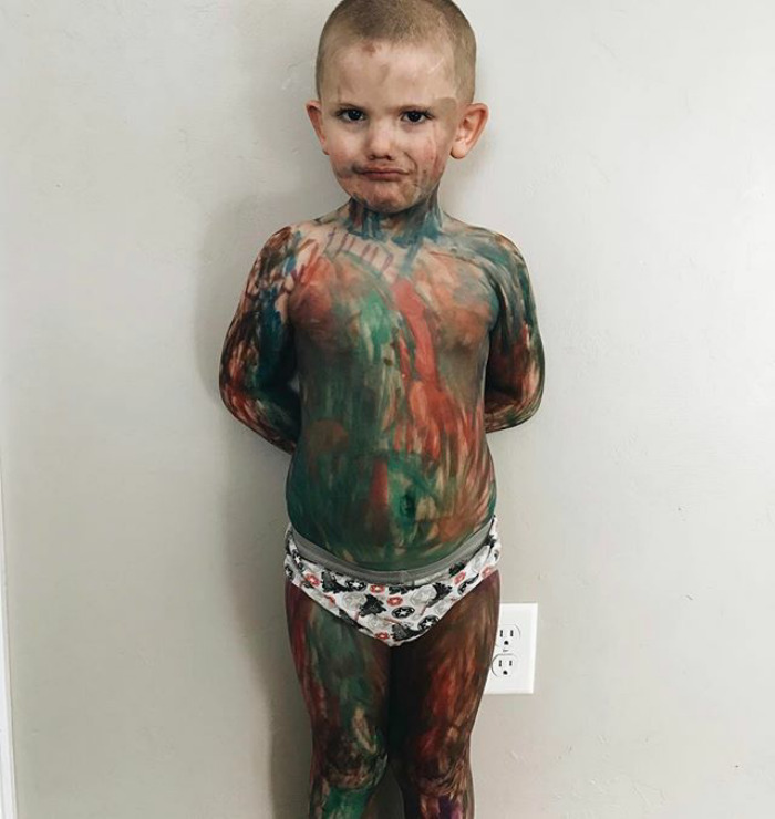 Yes, We Went Out In Public Like This. Yes, I Gave Up Caring A Long Time Ago