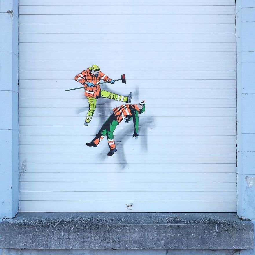 I'm Leaving For Holiday, So I Just Wanted To Give You A Big Kick In The Face Before Departure, See You Soon!
Wall