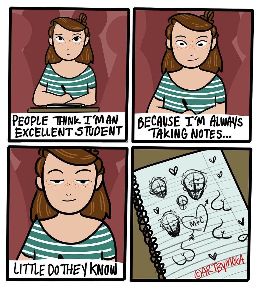 Tbh I Doodle Because It's The Only Way For Me To Stay Focused...