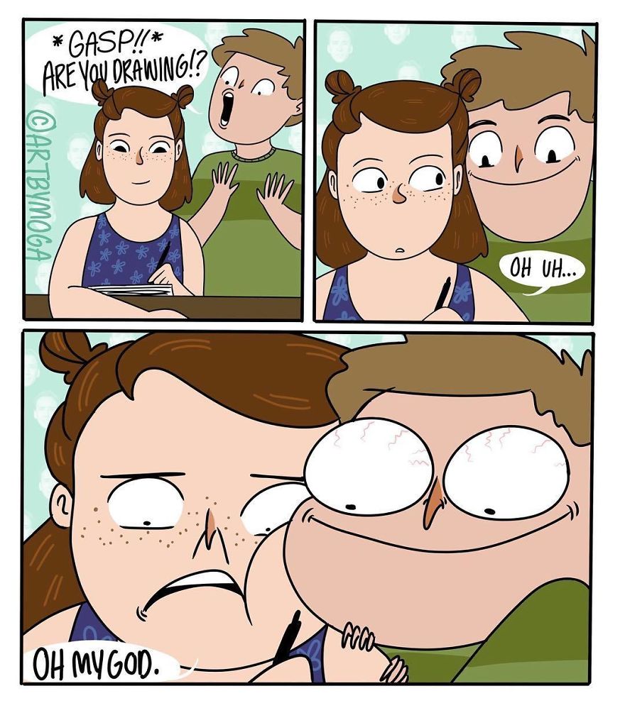 How I Feel Anytime Someone Watches Me Draw...
Which Might Be A Problem Because I'm Working On Starting A Youtube Channel...