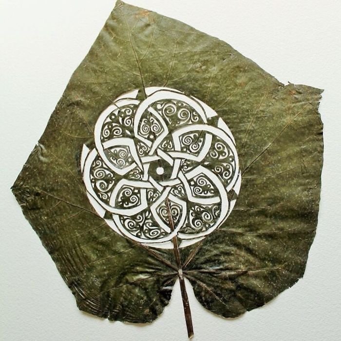Lorenzo M. Durán's Leaf Art: Evolution