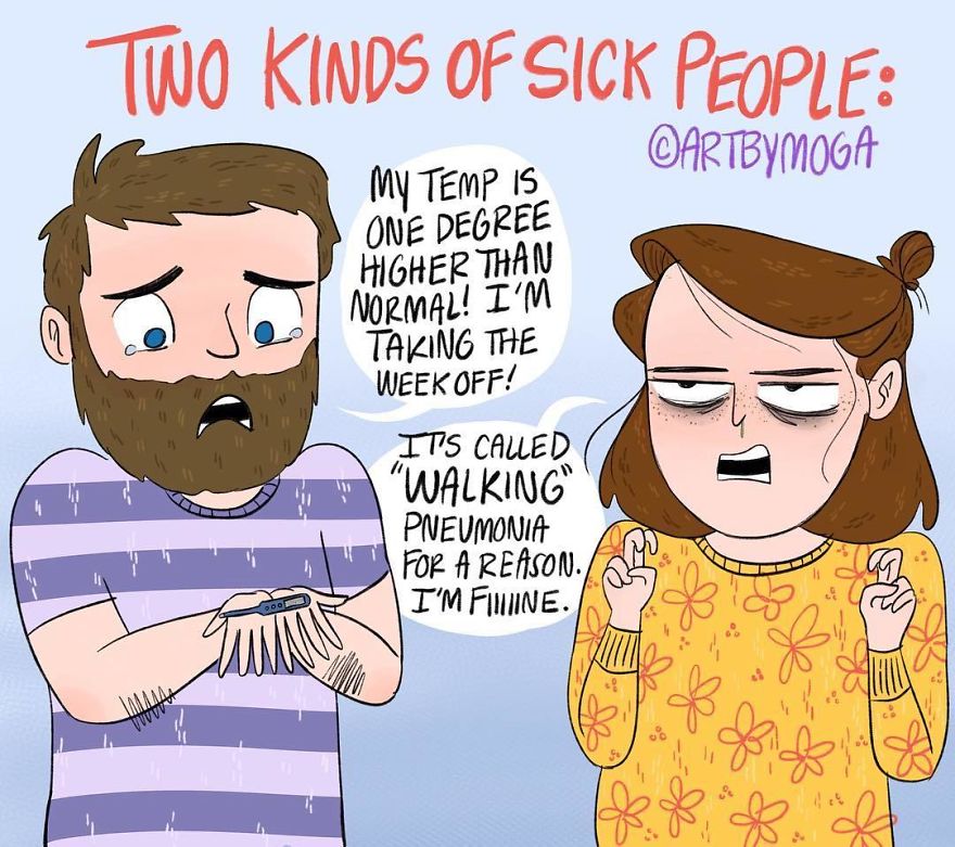 A Certain Someone (definitely Not The Handsome Guy Featured In This Comic) Wanted Me To Remind Everyone That The Person On The Left Always Gets Better Faster Than The Person On The Right... 😂