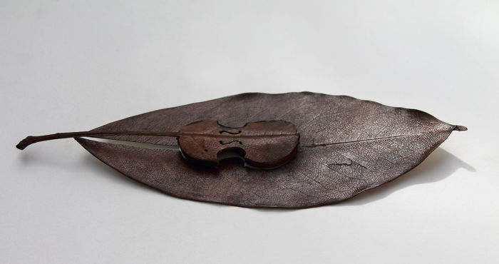 Lorenzo M. Durán's Leaf Art: Evolution