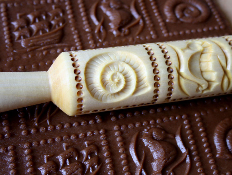 Carved Gingerbread Rolling Pins By Vera Bukreeva That Leave Unforgettable Impression
