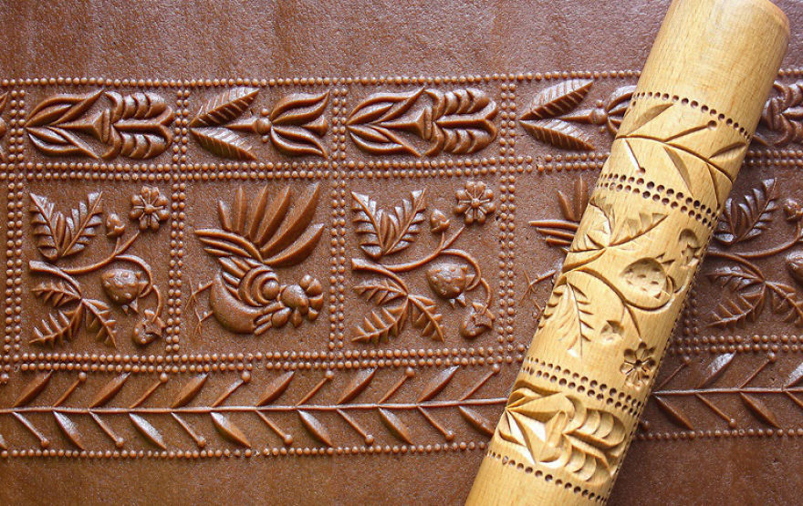 Carved Gingerbread Rolling Pins By Vera Bukreeva That Leave Unforgettable Impression