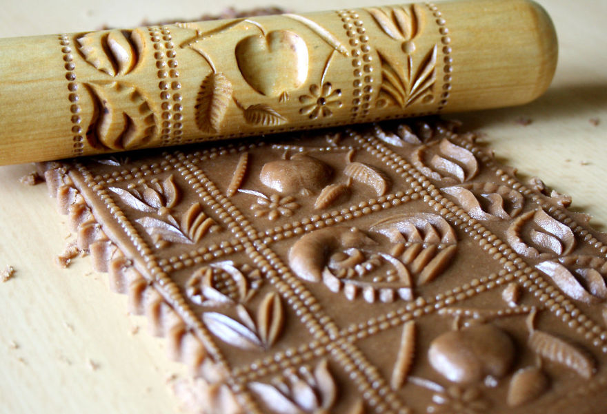 Carved Gingerbread Rolling Pins By Vera Bukreeva That Leave Unforgettable Impression
