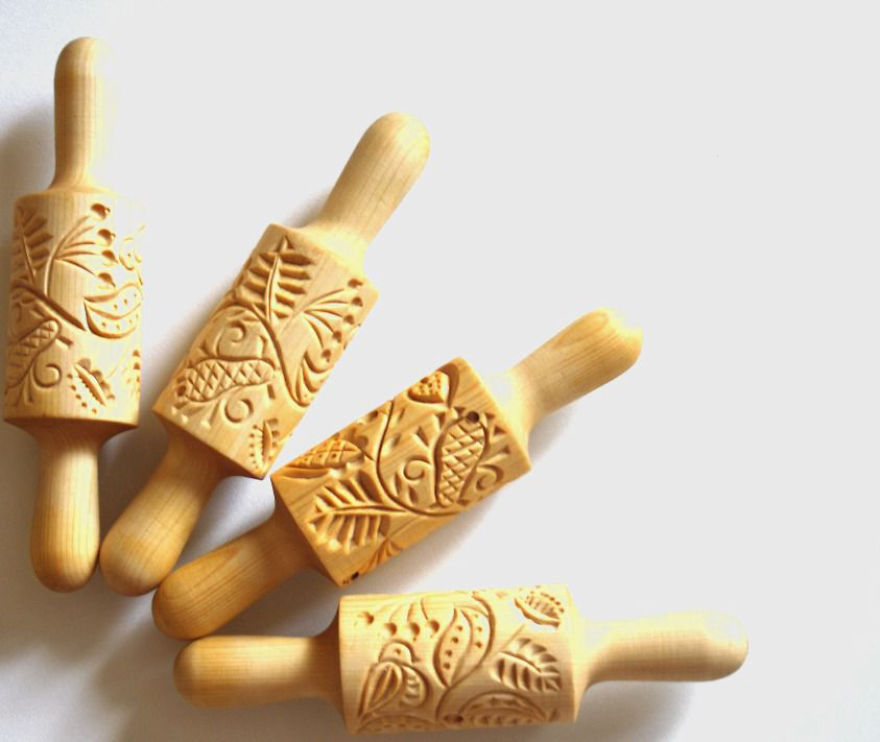 Carved Gingerbread Rolling Pins By Vera Bukreeva That Leave Unforgettable Impression