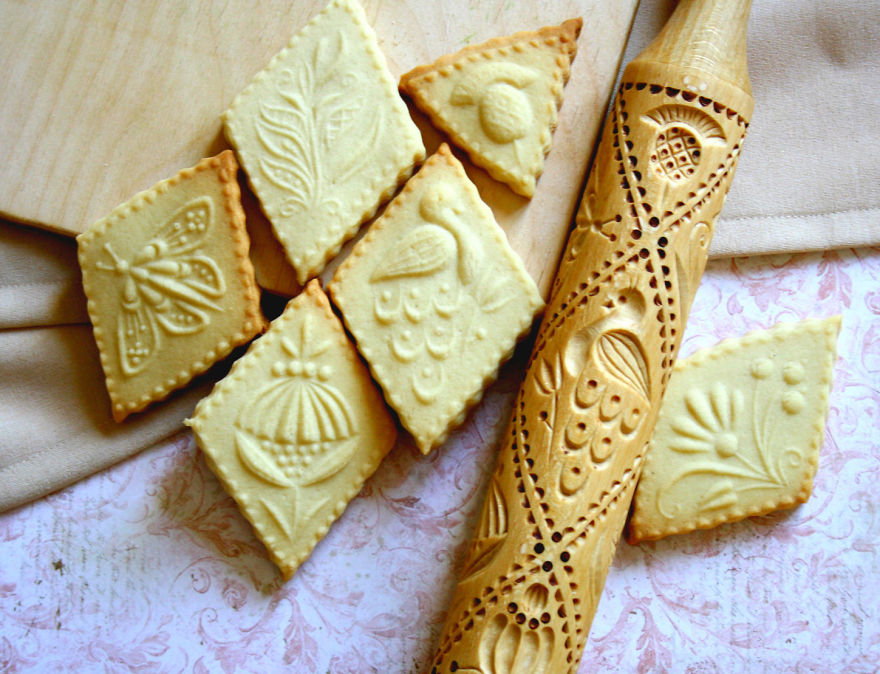 Carved Gingerbread Rolling Pins By Vera Bukreeva That Leave Unforgettable Impression