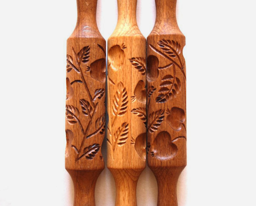 Carved Gingerbread Rolling Pins By Vera Bukreeva That Leave Unforgettable Impression