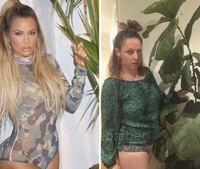 Celebrity Photo Recreations