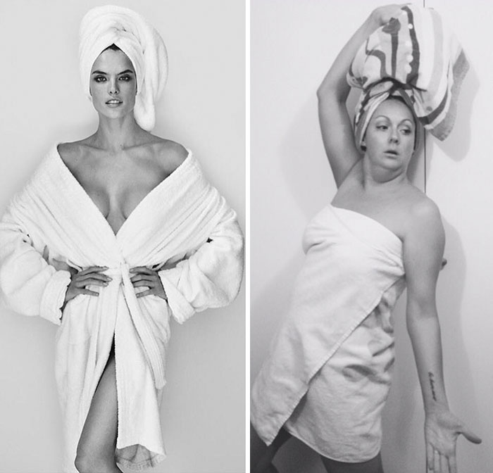 Celebrity Photo Recreations
