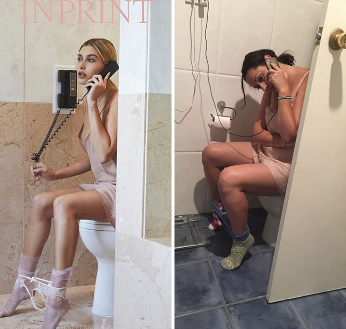 Celebrity Photo Recreations