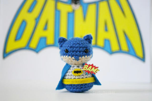 I Crochet Little Characters To Scatter Around San Diego For Strangers To Find