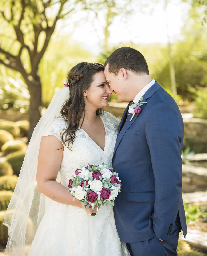 I Make Clay Bouquets That Brides Can Keep Forever